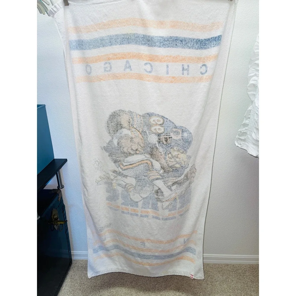 1988 Chicago Bears MAD Magazine Jack Davis Beach Towel